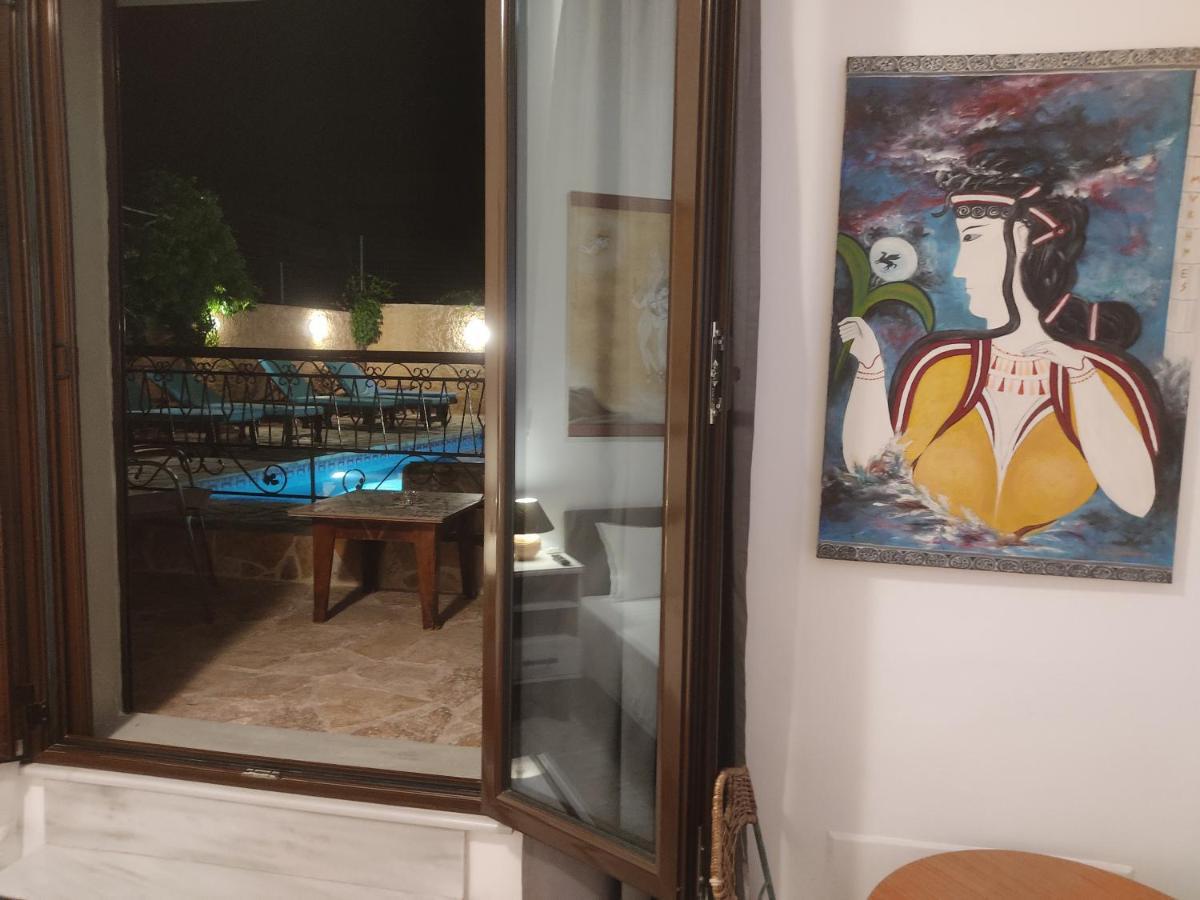 Xenonas Κithαiron Hotel Vilia ภายนอก รูปภาพ