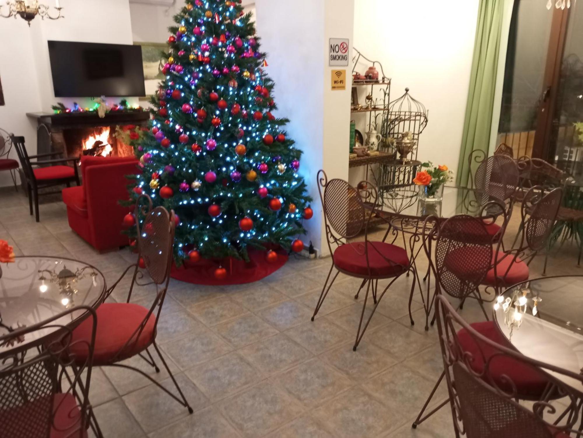 Xenonas Κithαiron Hotel Vilia ภายนอก รูปภาพ